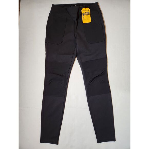 Carhartt Pants - Carhartt Women’s Force Fitted Midweight Utility Legging Medium Tall Black